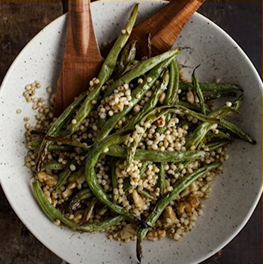 Sorghum grain dish